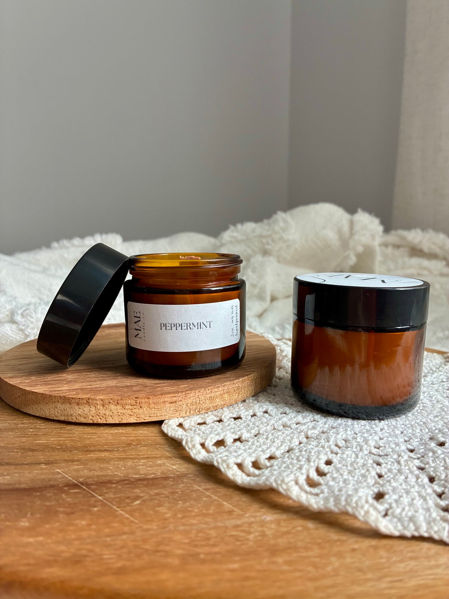 Mini Amber Candle