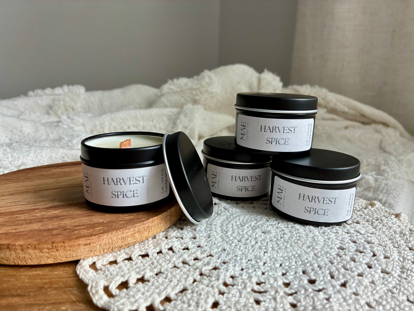 Mini Black Tin