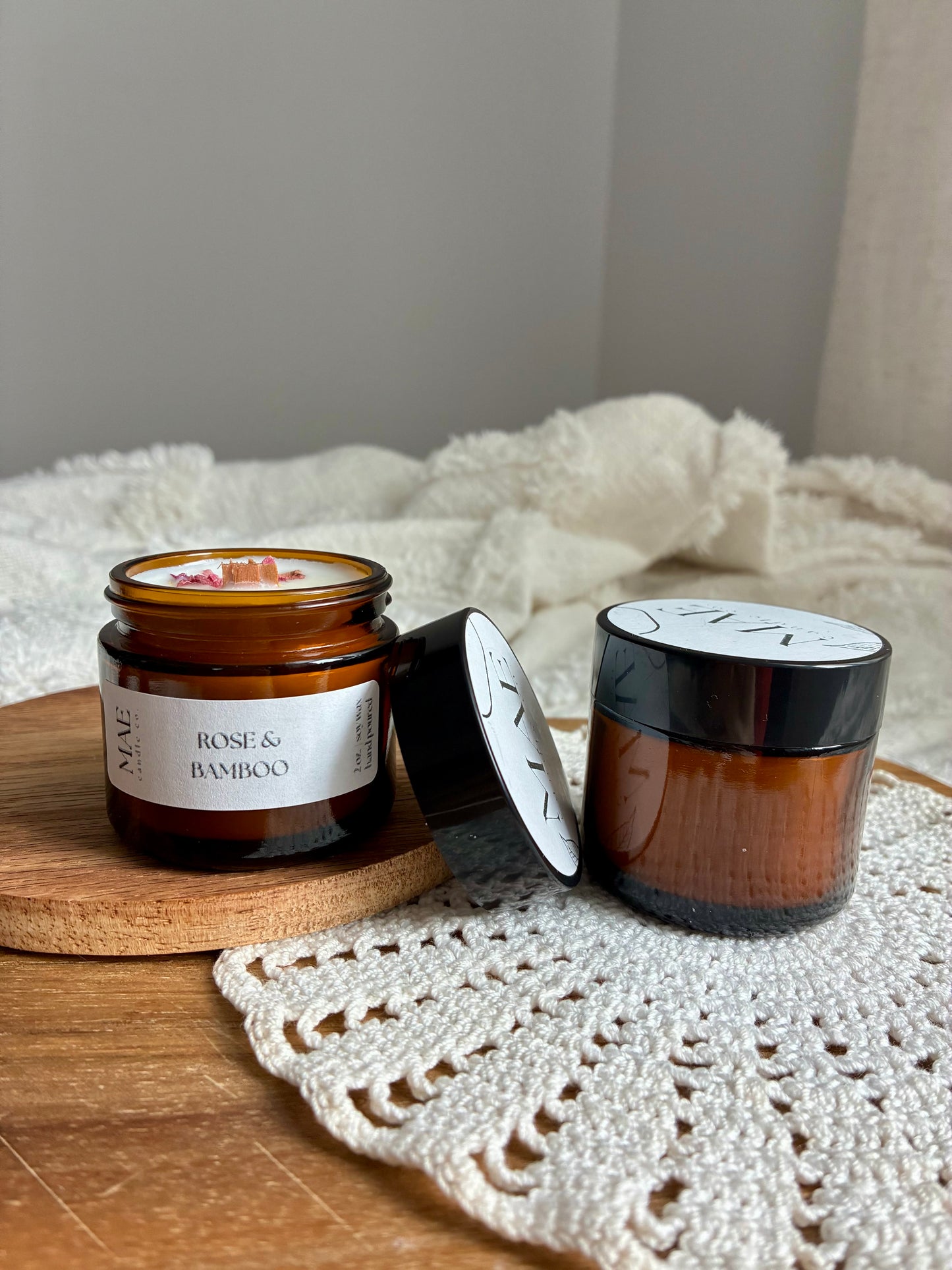 Mini Amber Candle