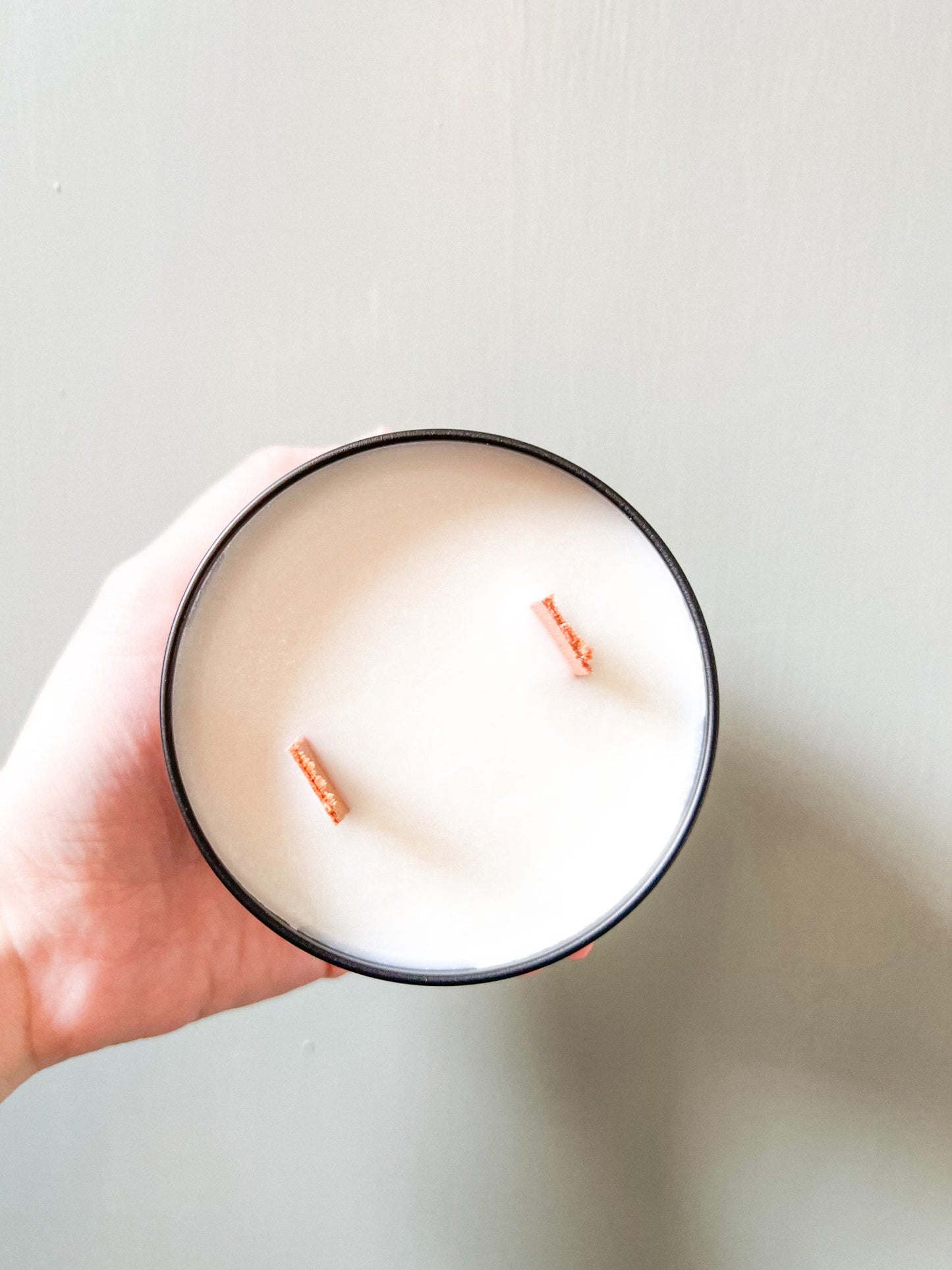Black Tin Candle