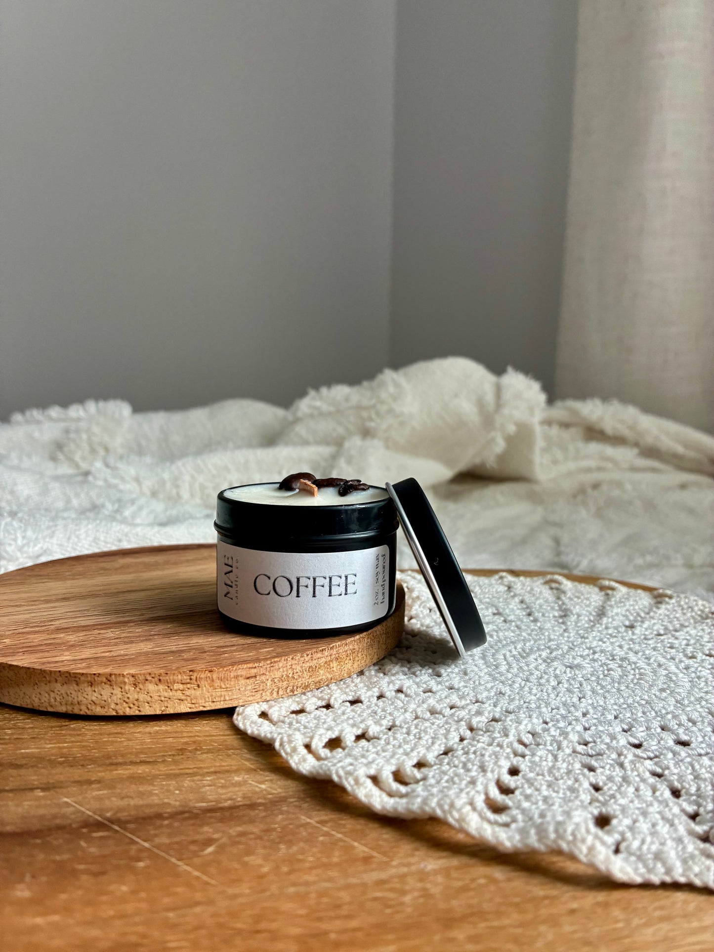 Mini Black Tin