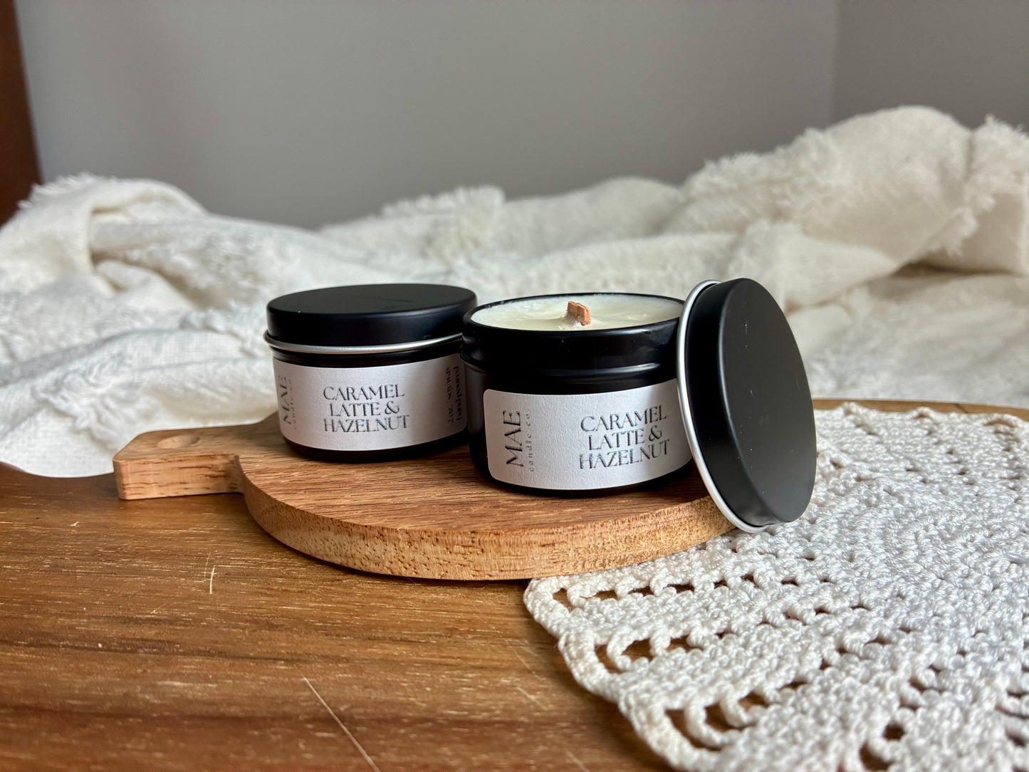 Mini Black Tin