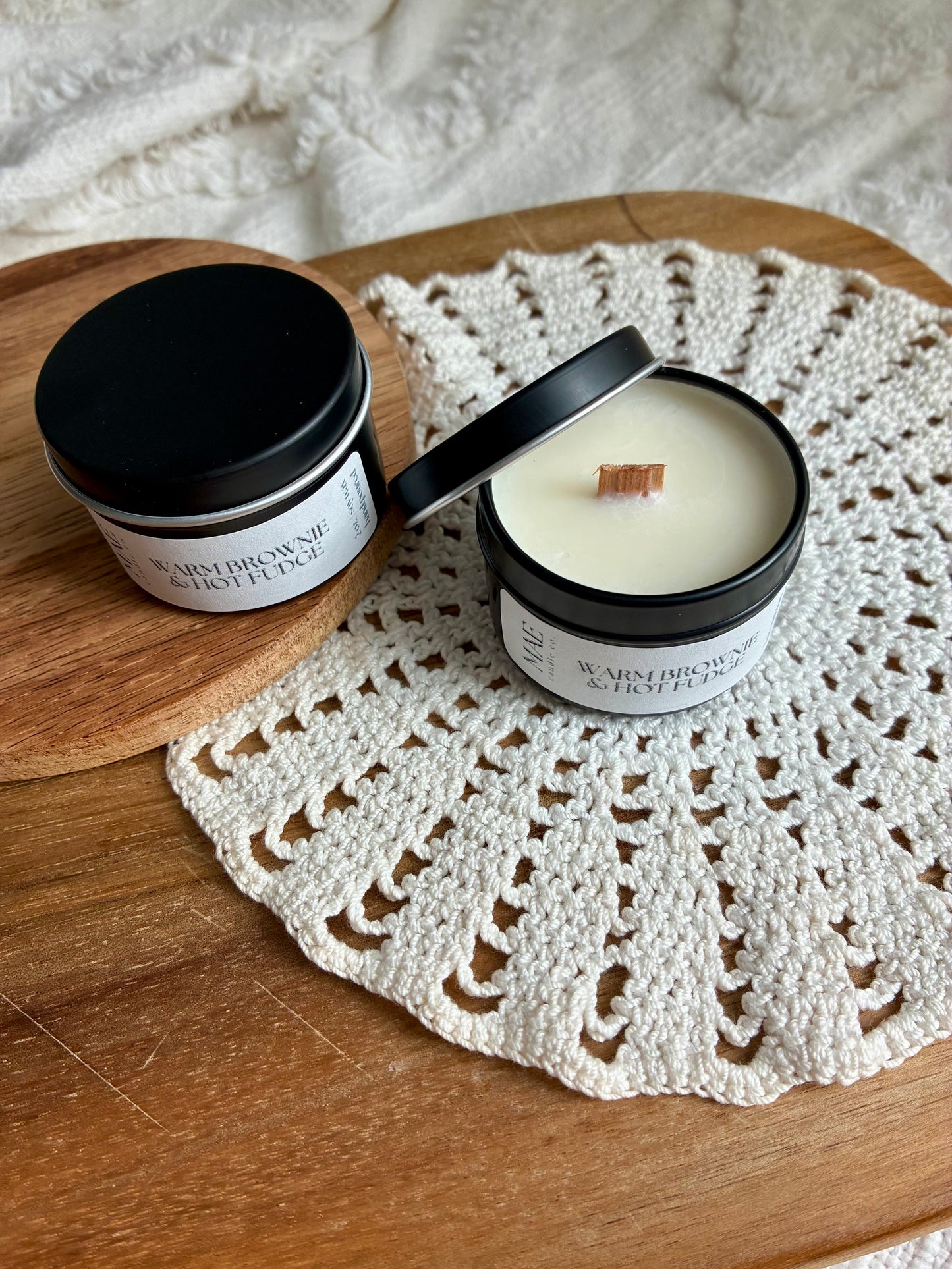 Mini Black Tin