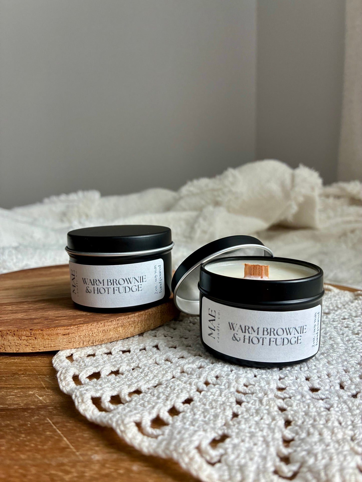Mini Black Tin