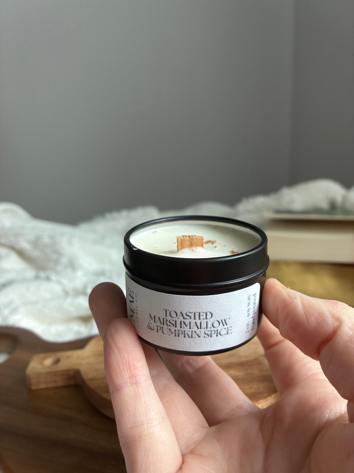 Mini Black Tin